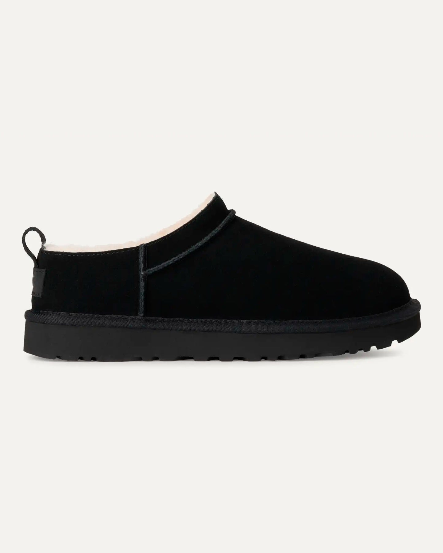 UGG Classic Micro Womens Boots in Black -  Right side 2