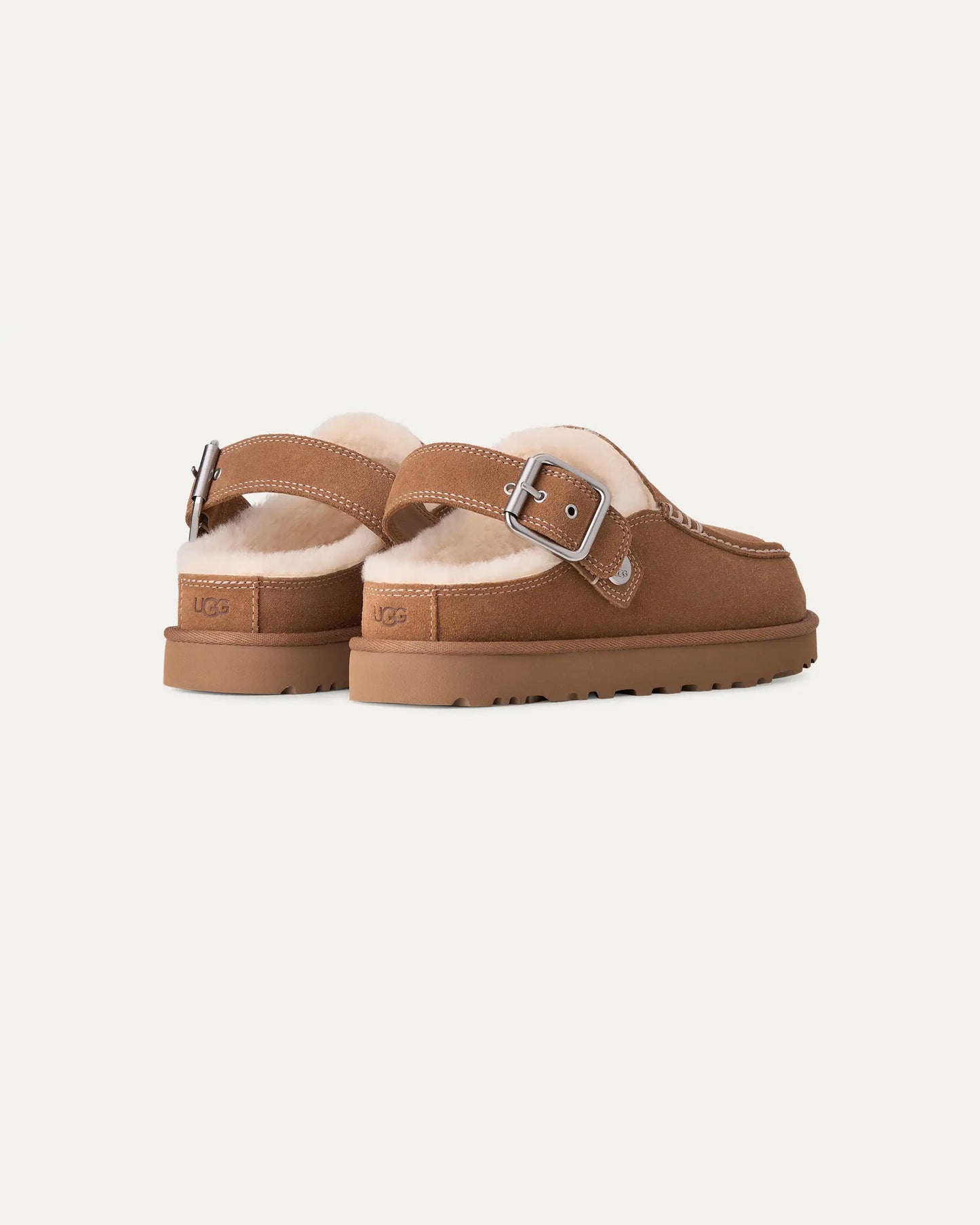 UGG Womens Goldenstar Evelina Clogs - Chestnut