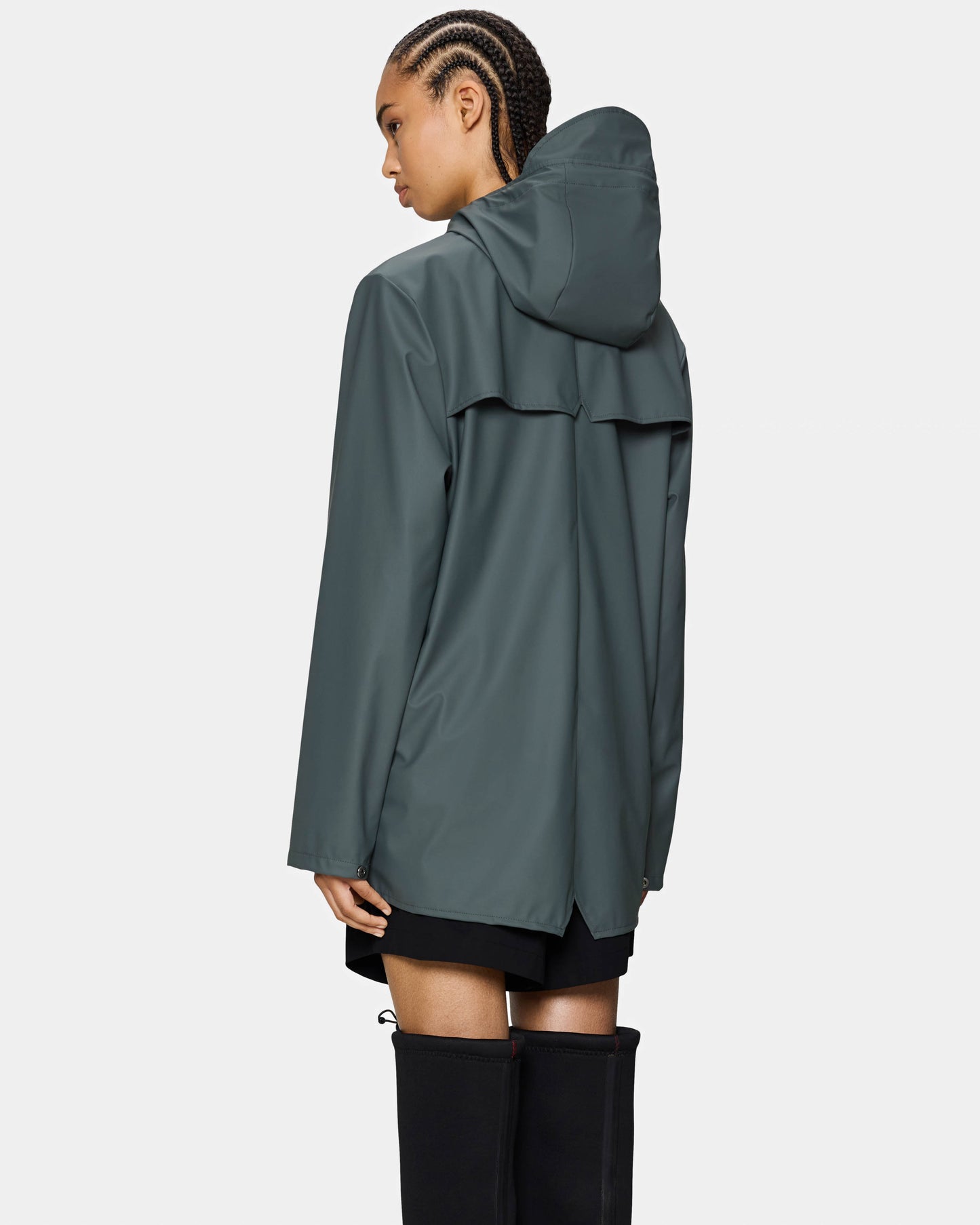 Rains Unisex Jacket - Dark Grey 153