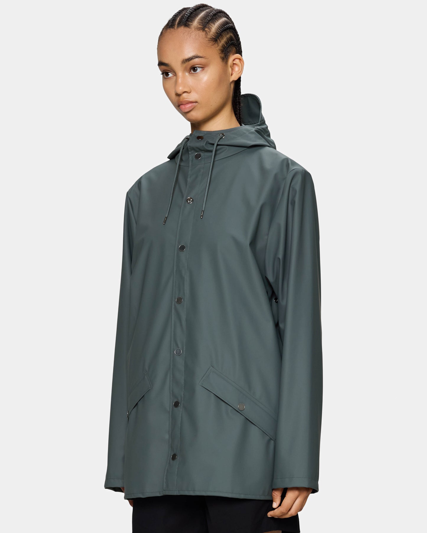 Rains Unisex Jacket - Dark Grey 153