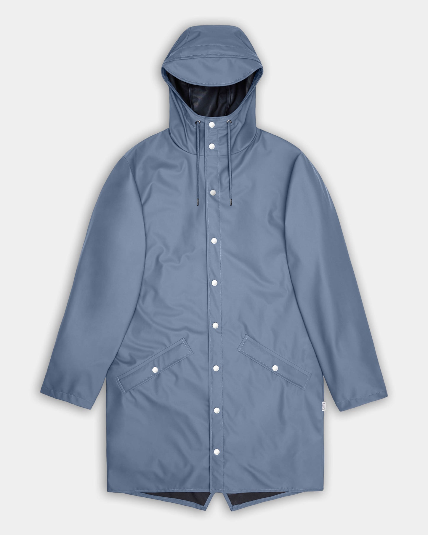 Rains Long Unisex Jacket - 172 Blue Dusk