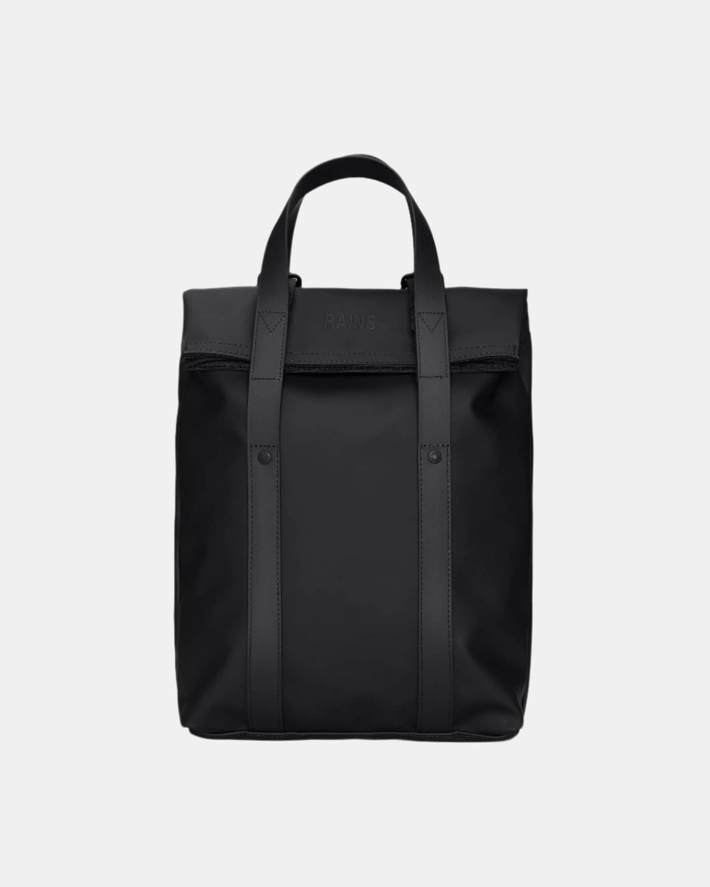 Rains 2 Way Tote Backpack Mini  - 01 Black