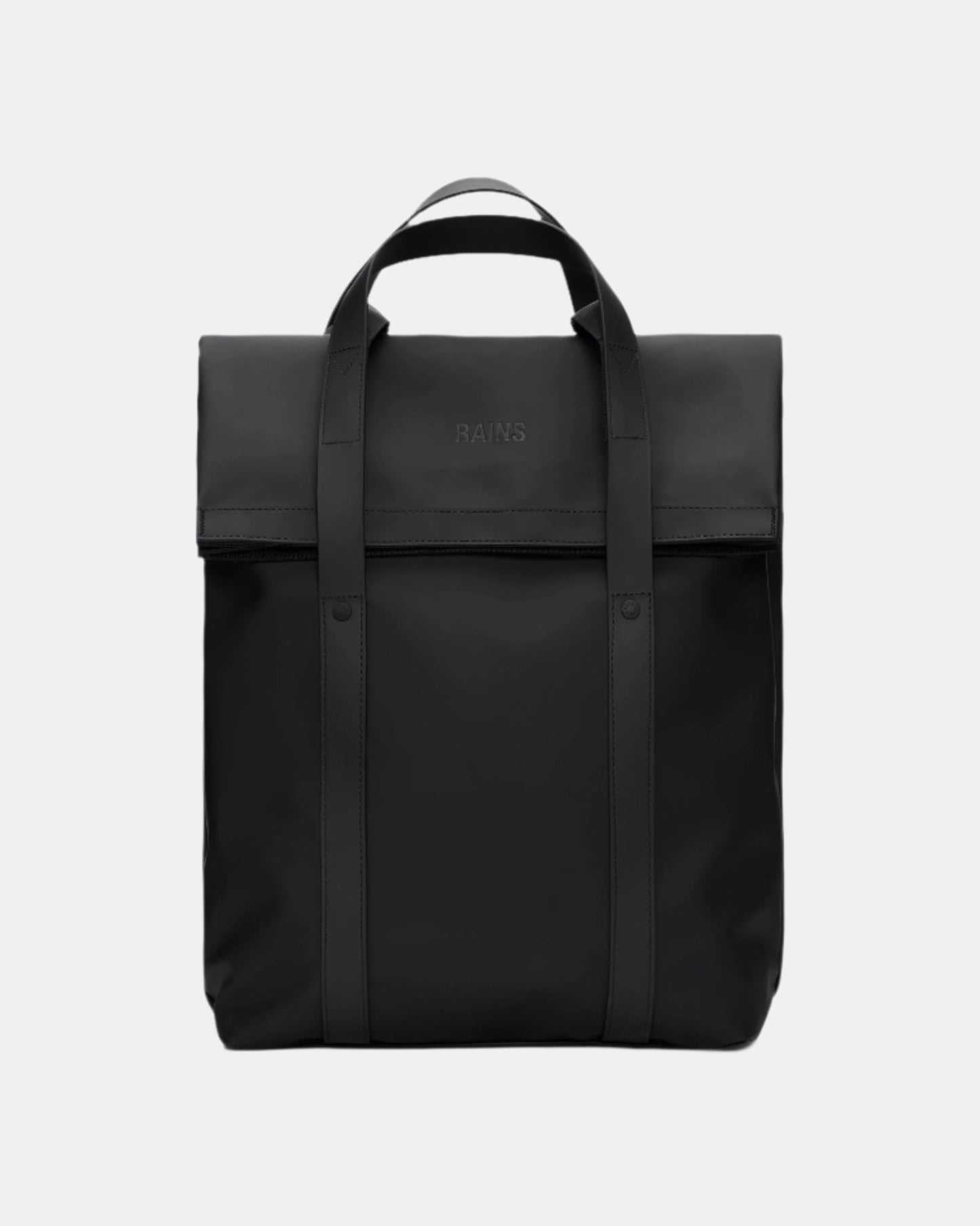 Rains 2 Way Tote Backpack  - 01 Black