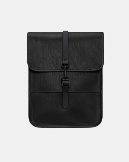 Rains Unisex Backpack Micro - 84 Black Grain