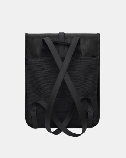 Rains Unisex Backpack Micro - 84 Black Grain