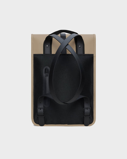 Rains Unisex Backpack Mini - 133 Beige | CHO | Designer Unisex Bags