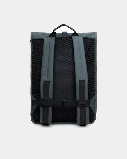 Rains Unisex Rolltop Rucksack - Dark Grey 153