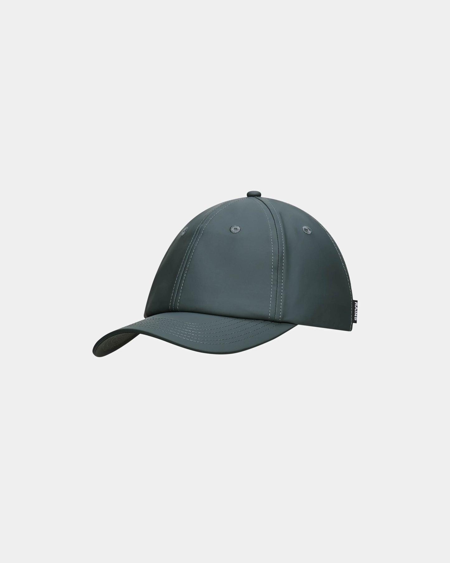 Rains Waterproof Six Panel Cap - 153 Dark Grey