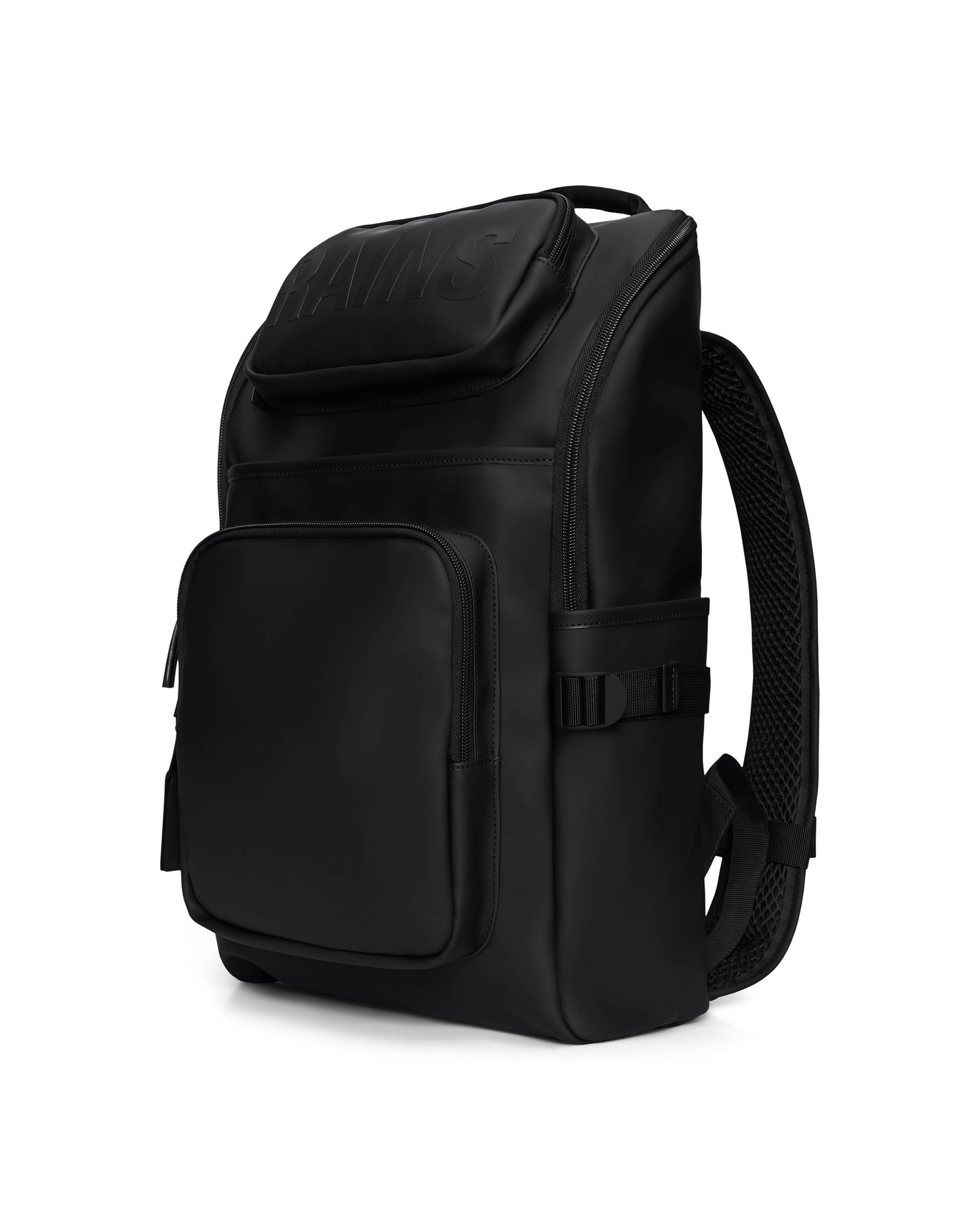 Rains Texel Cargo Backpack - Black 01 - CHO - Designer Unisex Bags