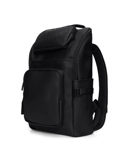Rains Texel Cargo Backpack - Black 01 - CHO - Designer Unisex Bags
