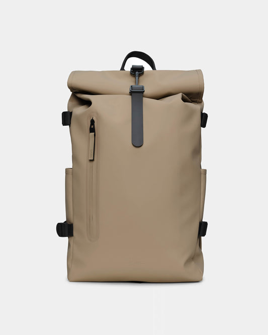 Rains Rolltop Rucksack Large - Beige 133