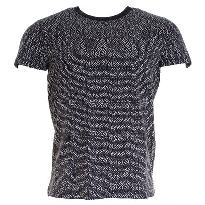 Samsoe & Samsoe Balfrin O-N SS Mens Top - Blue Dot Aop