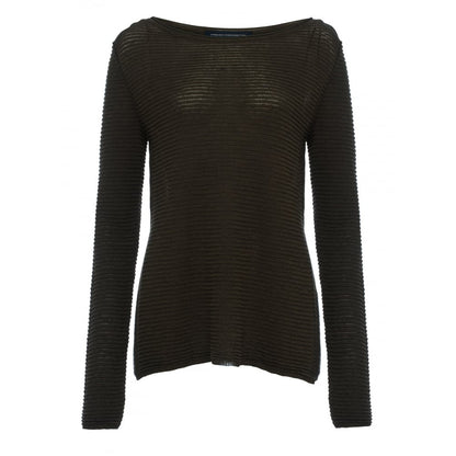 French Connection Richter Knits Long Sleeve Slash-Neck Womens Jumper