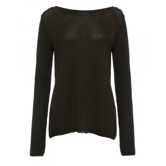 French Connection Richter Knits Long Sleeve Slash-Neck Womens Jumper