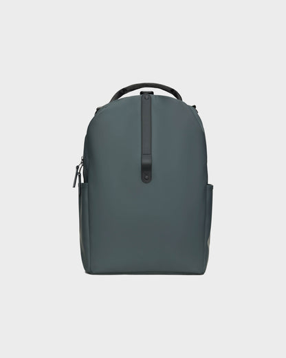 Rains Clip Front Backpack - 153 Dark Grey | CHO | Designer Unisex Bags