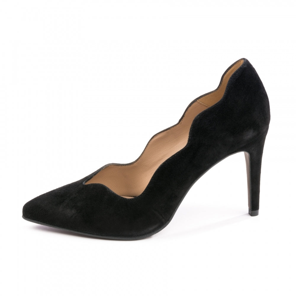 Elia B Dakota Womens Heeled Shoe - Black
