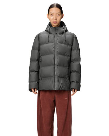 Rains Alta Unisex Puffer Jacket - 13 Grey
