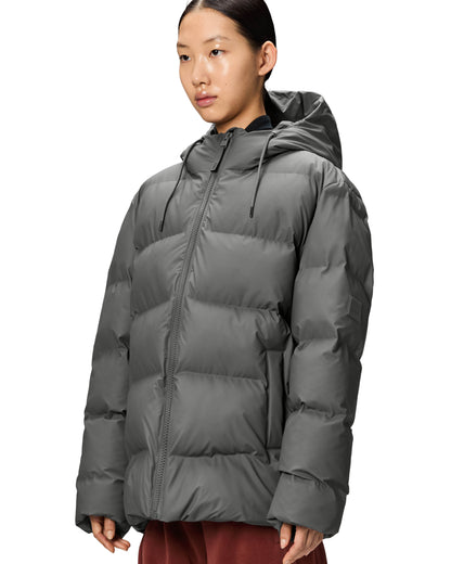 Rains Alta Unisex Puffer Jacket - 13 Grey