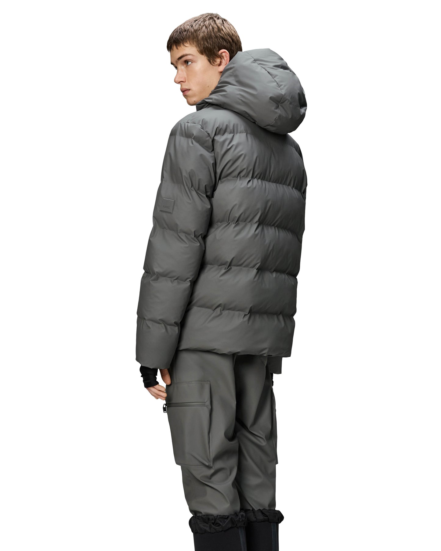 Rains Alta Unisex Puffer Jacket - 13 Grey