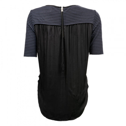 Maison Scotch S/S Zip Closure Womens Top - Combo B