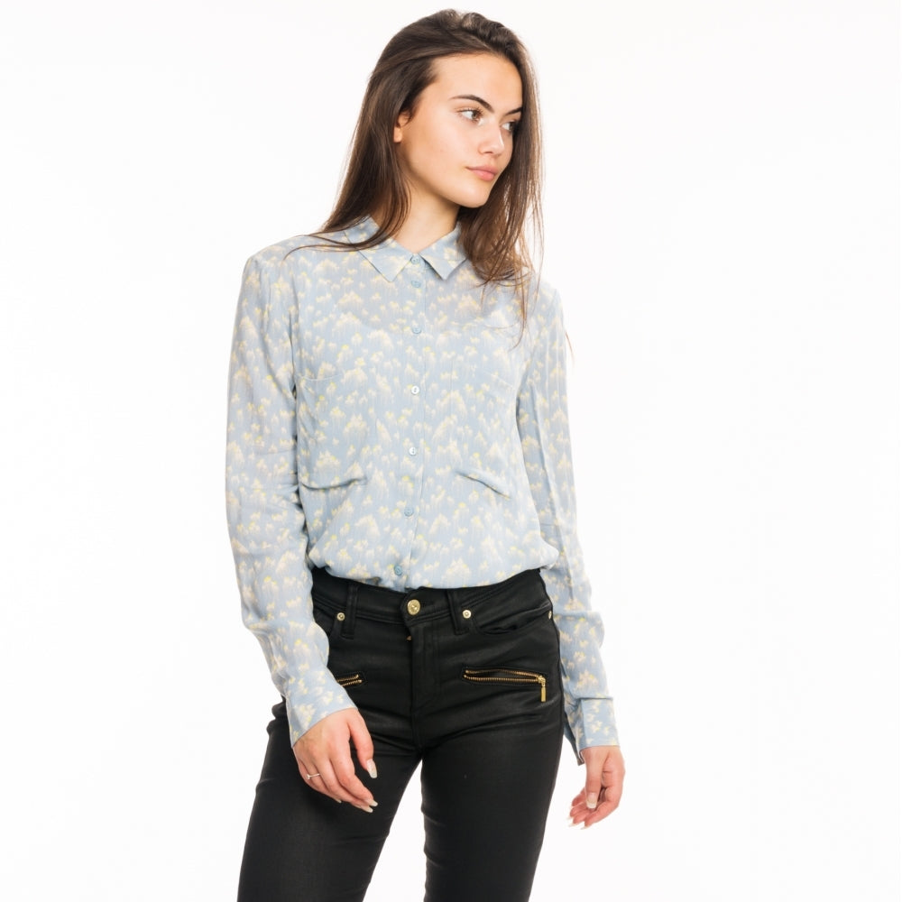 Samsoe & Samsoe Milly Aop Womens Shirt 7201 - Nuvola