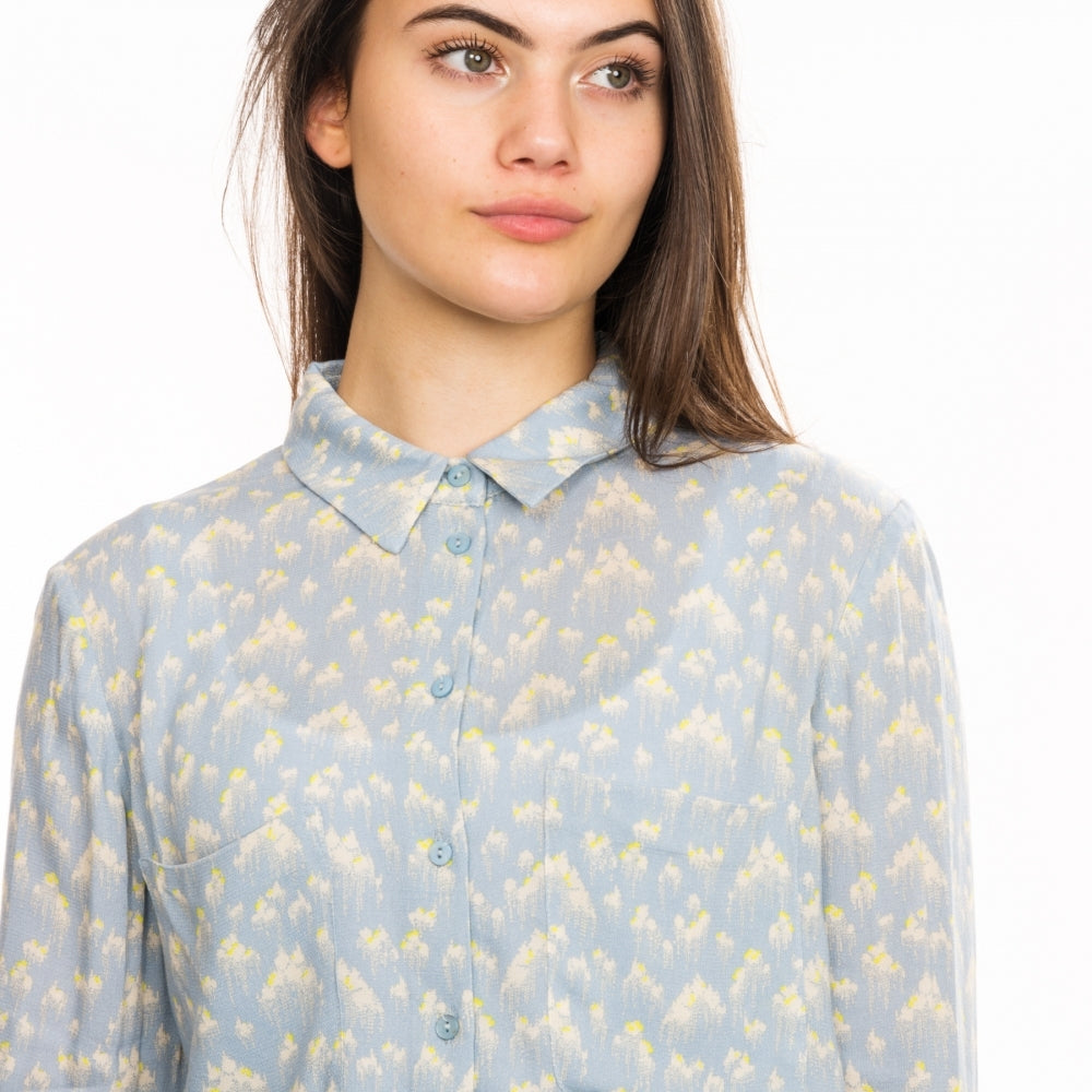Samsoe & Samsoe Milly Aop Womens Shirt 7201 - Nuvola