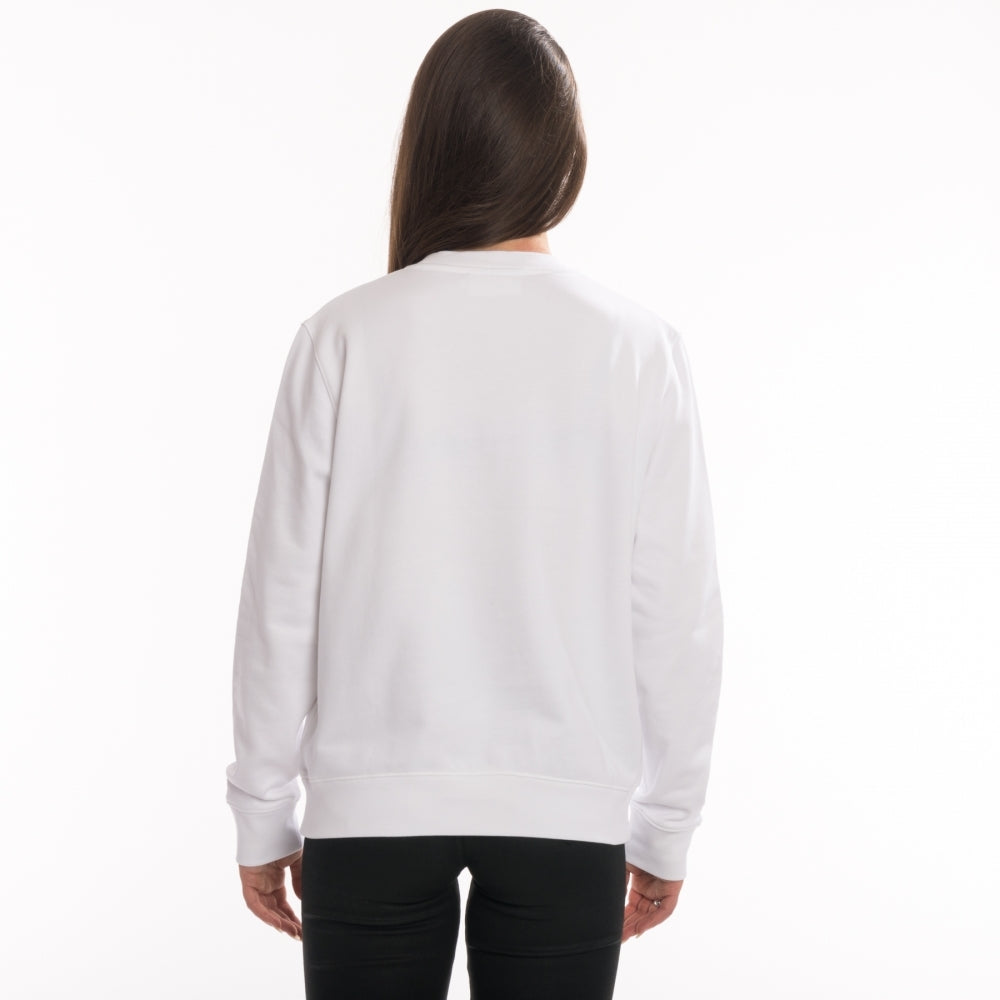Calvin Klein Vintage Logo Small Long Sleeve Womens Sweatshirt