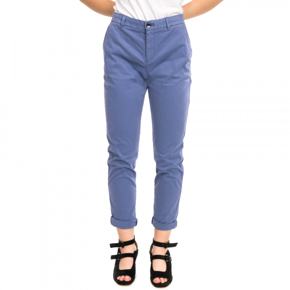 Boss Sachini2-D Womens Trousers - Dark Purple - CHO - Designer Womens Trousers