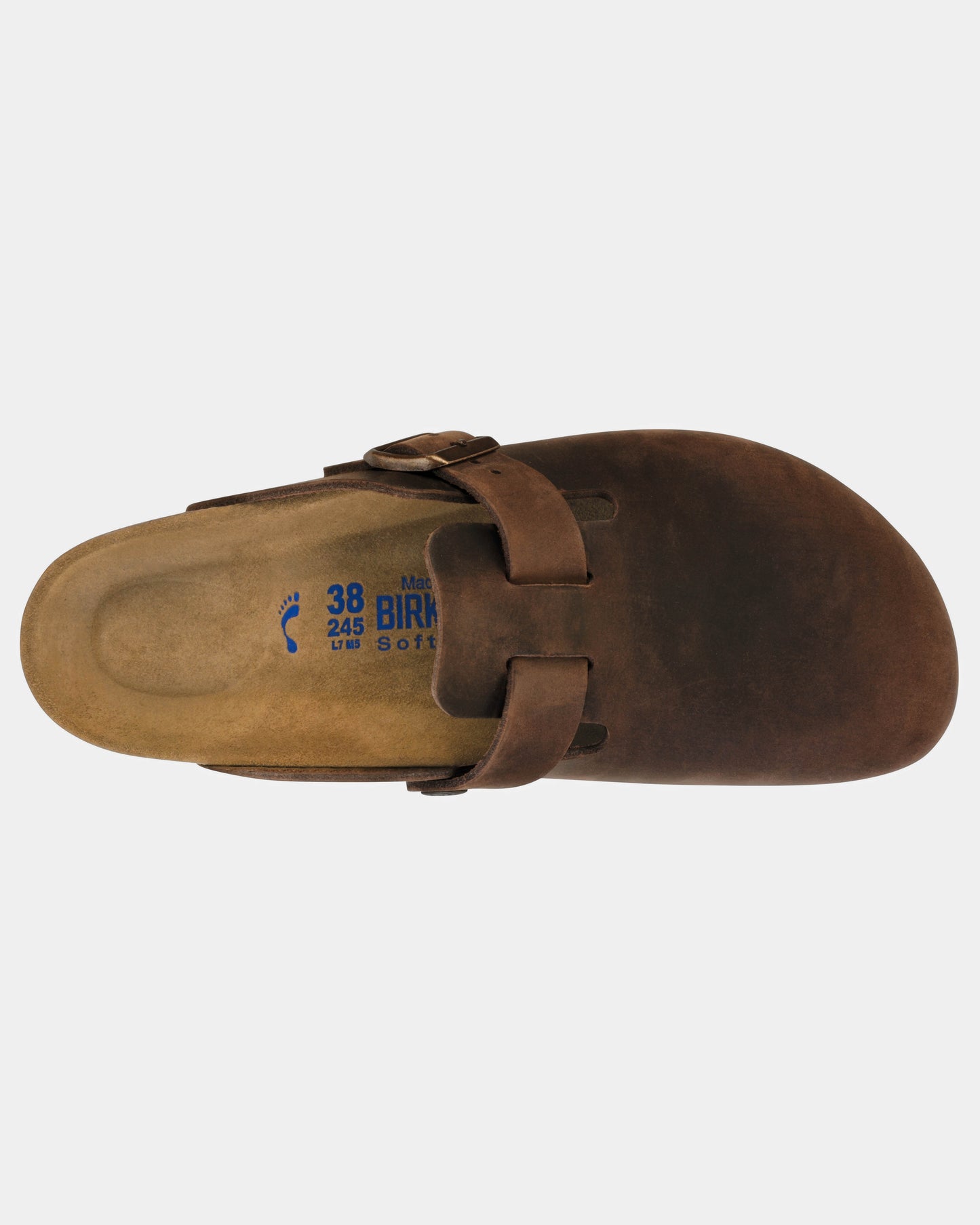 Birkenstock Boston Soft Footbed Olied Leather Unisex Clogs - Habana