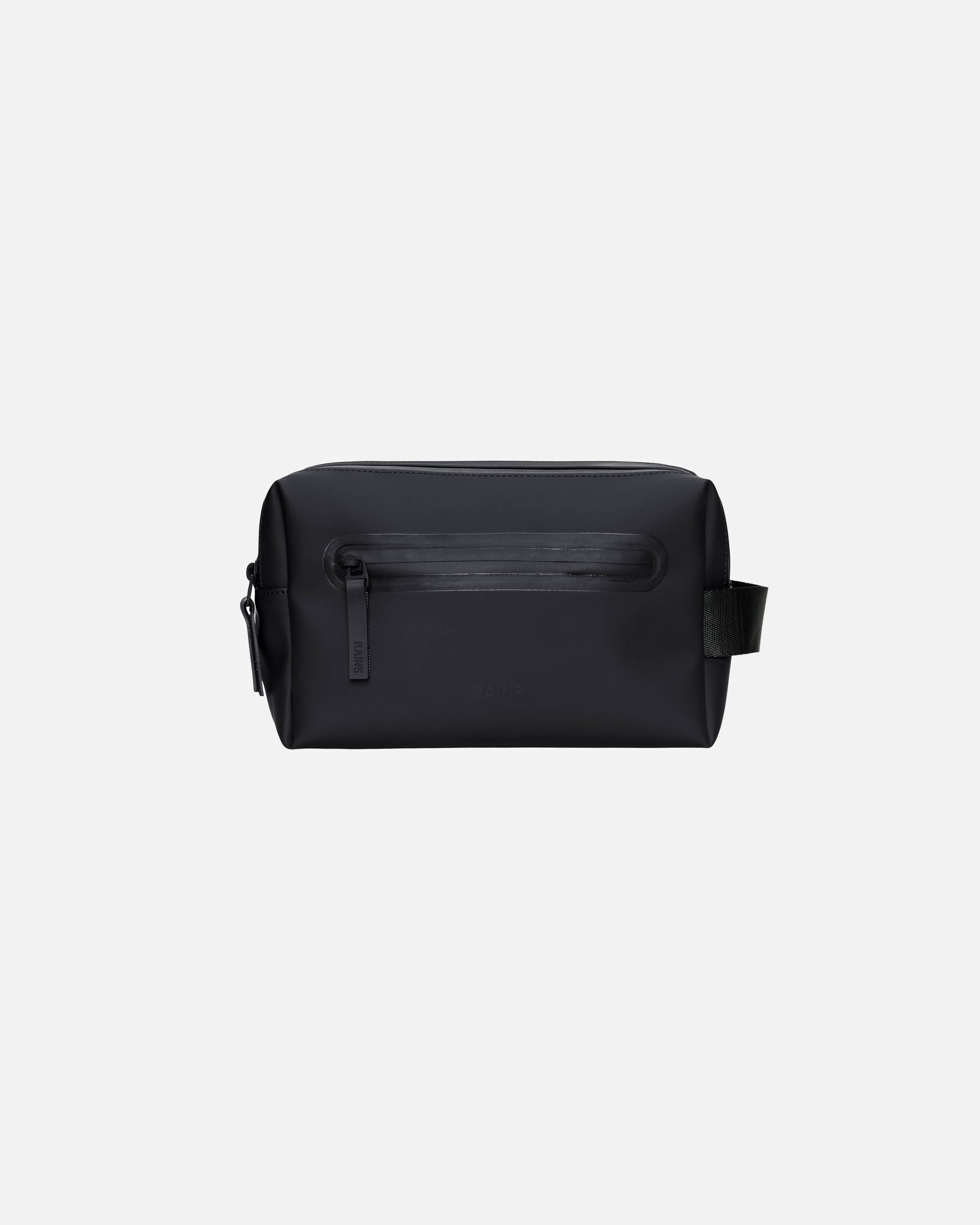 Rains Wash Bag Zip - Black 01 - CHO - Designer Unisex Bags