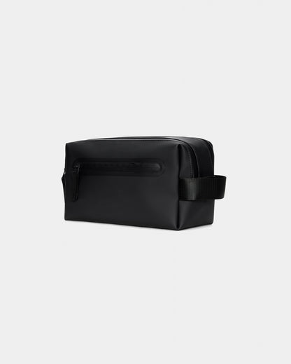 Rains Wash Bag Zip - Black 01 - CHO - Designer Unisex Bags