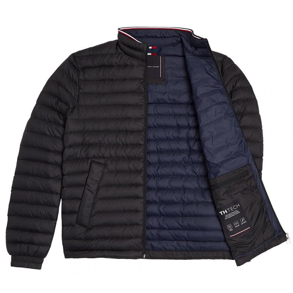 Tommy Hilfiger Core Packable Mens Circular Jacket - Jet Black