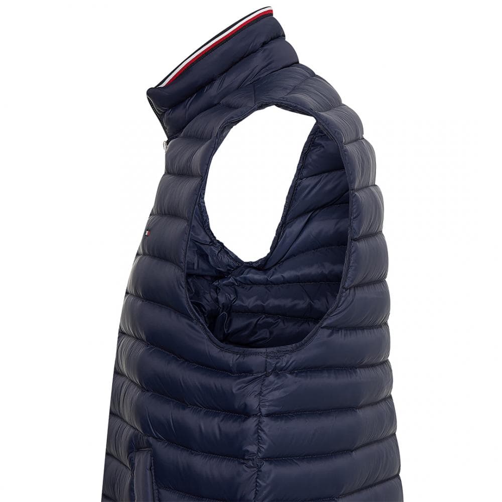 Tommy Hilfiger Core Packable Mens Circular Gilet - Sky Captain
