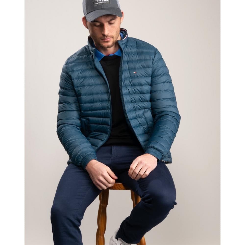 Tommy Hilfiger Core Packable Mens Circular Jacket - Lakeside