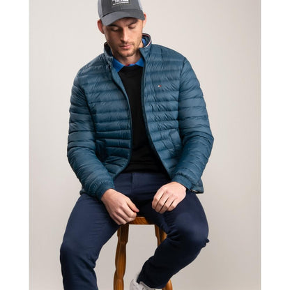 Tommy Hilfiger Core Packable Mens Circular Jacket - Lakeside