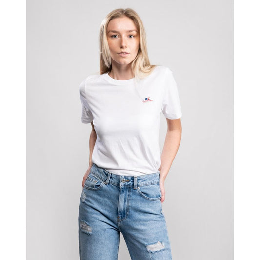 Calvin Klein Vintage Logo Small Short Sleeve Womens T-Shirt
