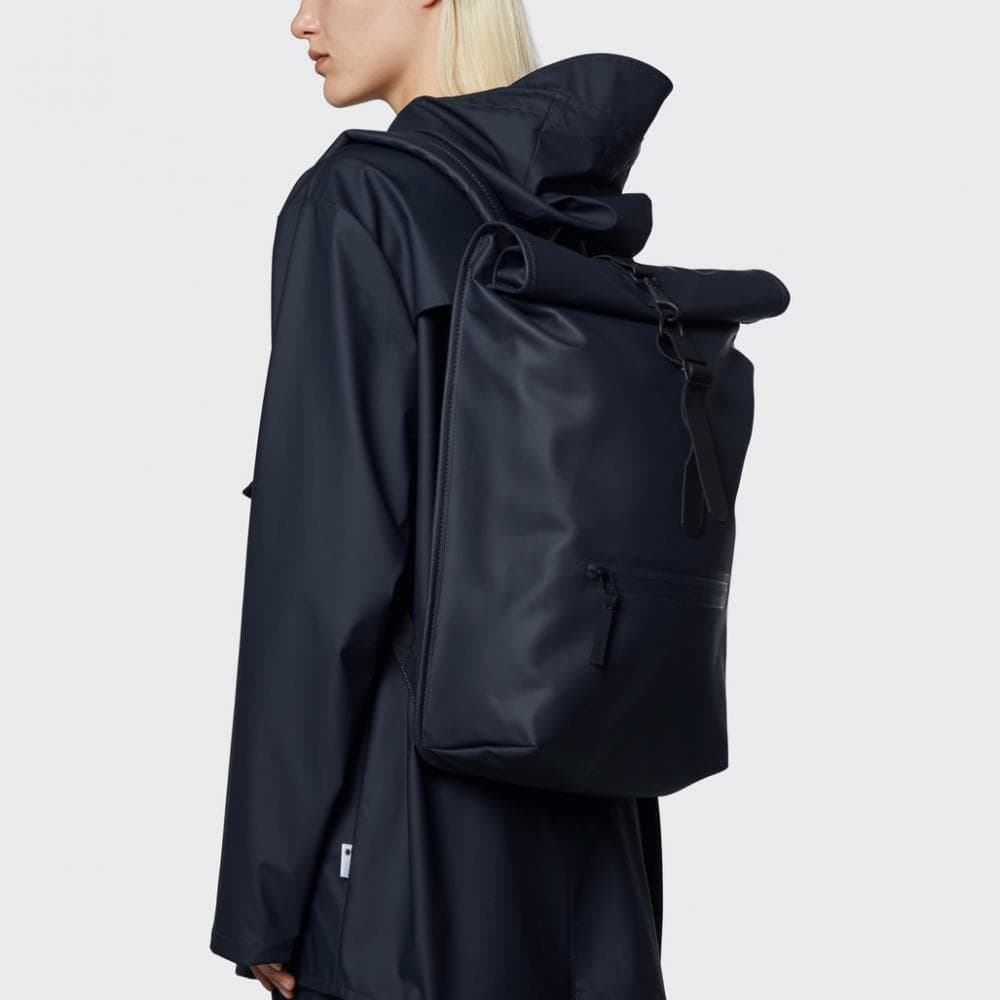 Rains Rolltop Rucksack - 47 Navy