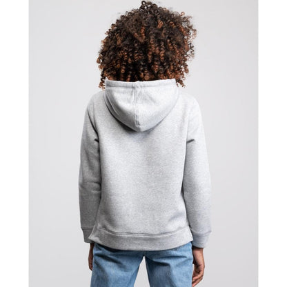 Tommy Hilfiger Heritage Logo Womens Hoodie - Light Grey Htr