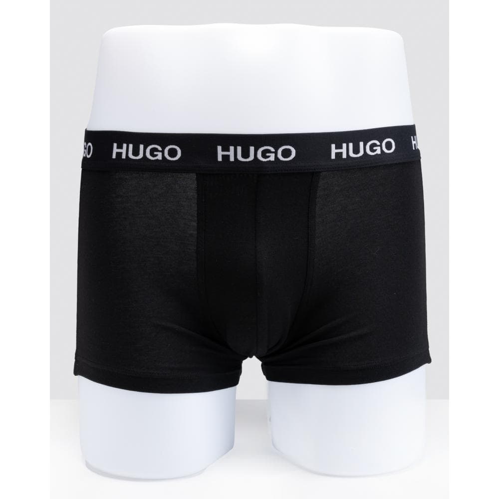 HUGO Three Pack Stretch-Jersey Mens Trunks