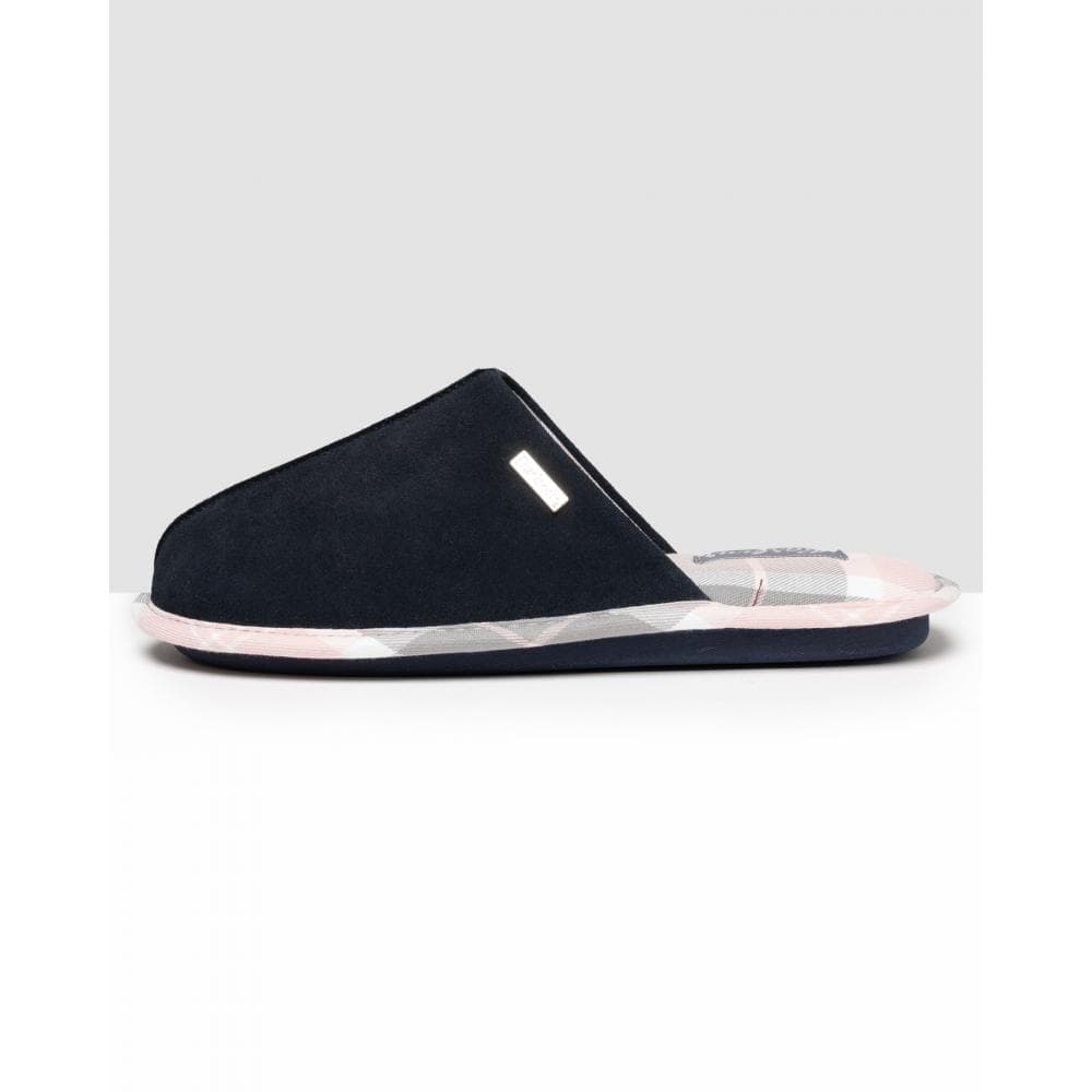 Barbour Simone Womens Slippers - Navy