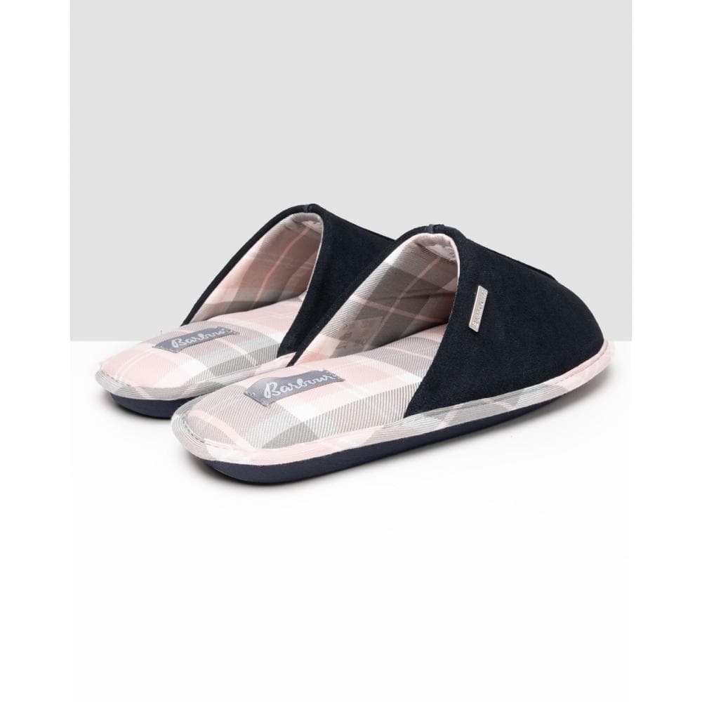 Barbour Simone Womens Slippers - Navy