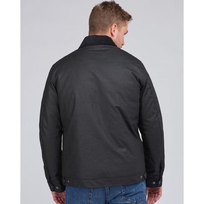 Barbour International Workers Wax Mens Jacket - Black
