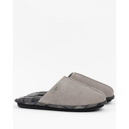 Barbour Foley Mens Slippers - Dark Grey