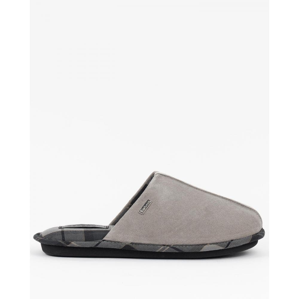 Barbour Foley Mens Slippers - Dark Grey