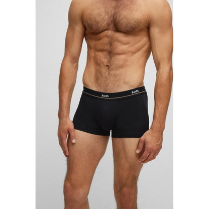 BOSS Orange 5 Pack Mens Essential Trunks NOS - Black 001
