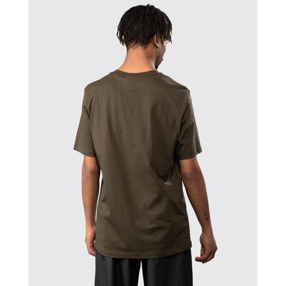 HUGO Dumex Box Logo Mens T-Shirt - Dark Green 303