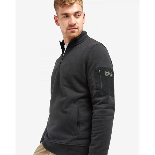 Barbour International Alloy Mens Half-Zip Sweatshirt