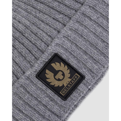 Belstaff Watch Beanie Hat - Pale Grey Melange