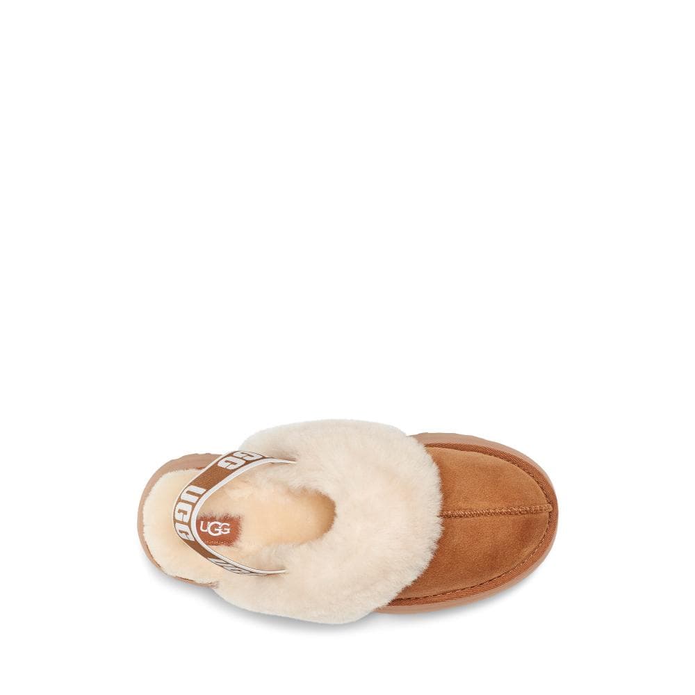 UGG Funkette Womens Platform Slippers - Chestnut