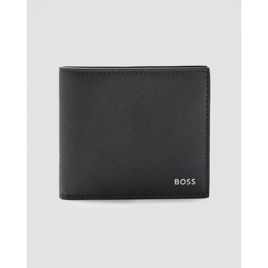 BOSS Orange Zair Mens 8-Card Structured Billfold Wallet